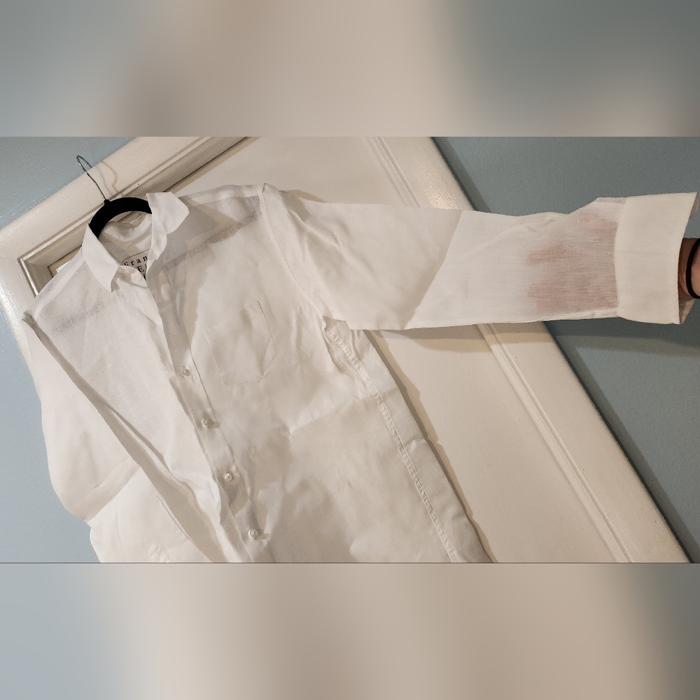 Women's Frank&Eileen Mary Shirtdress, Size M - Picture 10 of 16